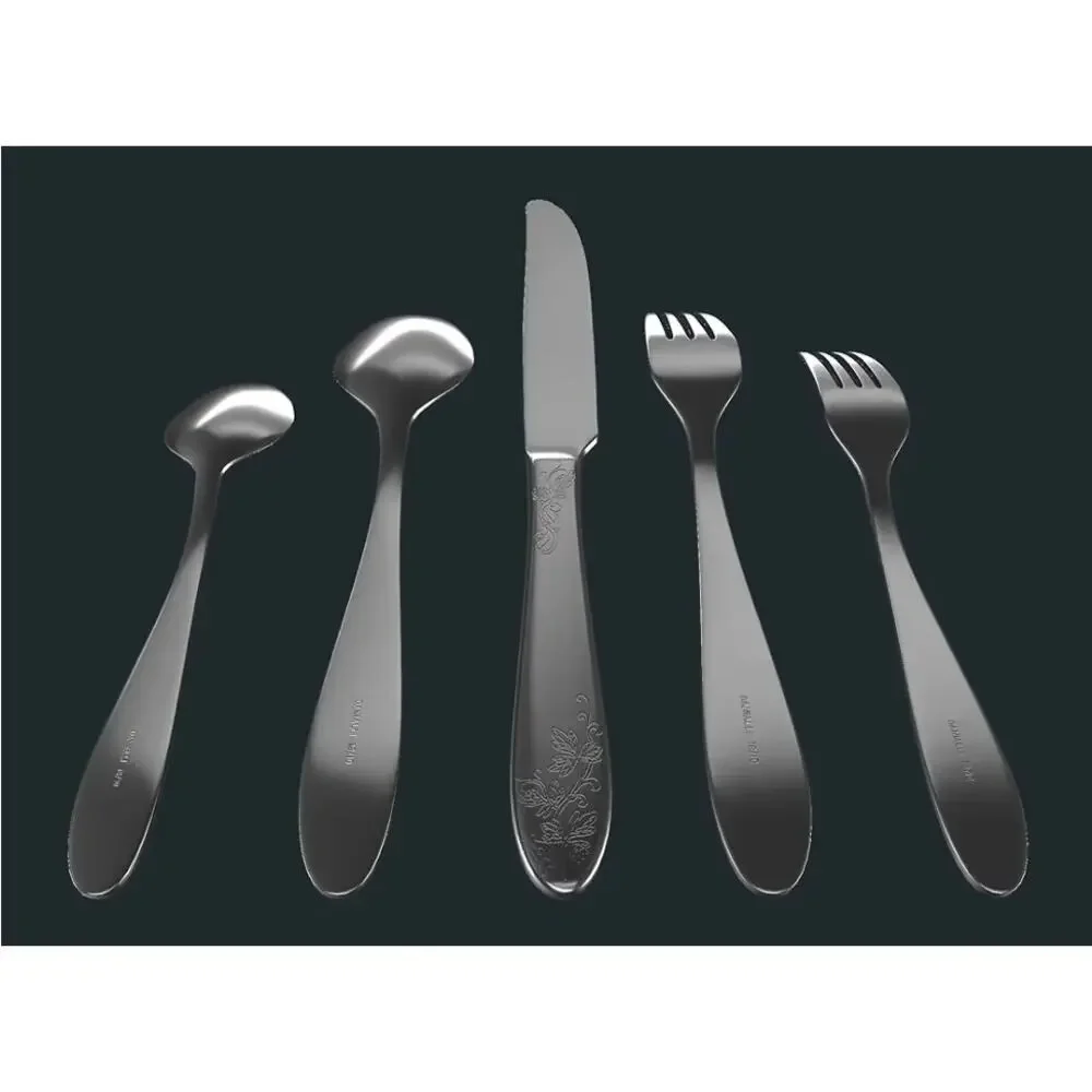 Danialli 80 Pc Modern Silverware Set, 18/10 Stainless Steel Flatware, Imperial